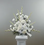2-12-11  Monochromatic Mixed Flower Arrangement