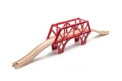 3 Piece Suspension Bridge with Wooden Ascending Tracks
