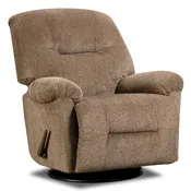Hudson Chocolate Swivel Recliner