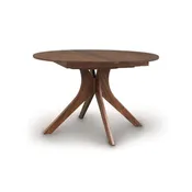 Audrey Round Extension Table with Easystow Extension and Leaf Storage
