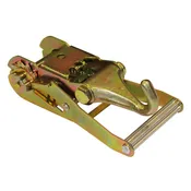 2-inch Heavy-Duty Wide Ratchet Buckle w/Forged Finger Hook