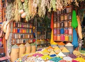 500 pc Colorful Spices and Herbs, Morocco