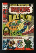 Amazing Adventures #4 VF/NM 9.0 Black Widow Inhumans!