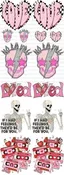 All Adult Loved Vibes - Valentine's Gang Sheet 1