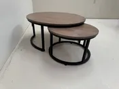 OCT- Nesting Coffee Tables, Brown Maple, Set of 2