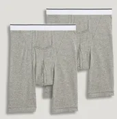 Jockey   Pouch Midway Brief - 2 Pack- 1147-Gray