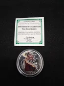 Amy Brown Silver Coin – The Red Queen