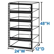 7-Inch SMT Reel Storage Desiccator – 230 Capacity