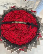 200 Red Roses Butterfly Bouquet