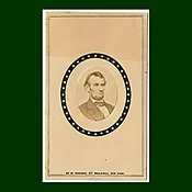 Abraham Lincoln, Carte de Visite, O-92