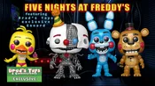 Funko Pop! Five Nights at Freddy's Set of 4 ENNARD, TOY FREDDY, TOY BONNIE, TOY CHICA (PRE-ORDER)