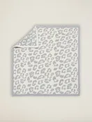Barefoot Dreams CozyChic® Barefoot in the Wild® Baby Blanket-Ocean/Cream