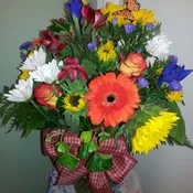 Bright & Bold Summer Vase