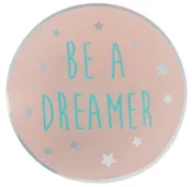 "Be a Dreamer" Glass Trinket Tray
