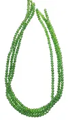 Chinese Crystal Beads Bi-Cone Shape, Green 4mm 100 Beads