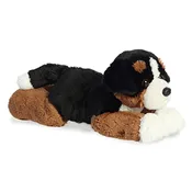 Aurora® Adorable Flopsie™ Bernese Mountain Dog™ Stuffed Animal - Playful Ease - Timeless Companions - White 12 Inches
