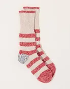 56 Yarns Flag Stripe Socks in Pink