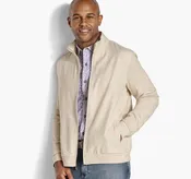 Twill Full-Zip - Oatmeal