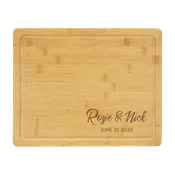 Bamboo Cutting Board with Drip Ring