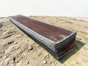 100 Sheets Reclaimed Barn Tin, 12' Corrugated Metal, 2400 Sq Ft Salvage B13