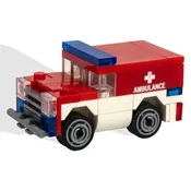 Ambulance Emergency Vehicle Brick Set
