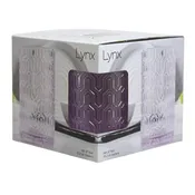 COOLER HIBALL 15.2OZ 4PC SET LAVENDER  LYNX LITHO BOXED
