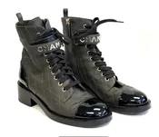 $2025 Chanel Quilted Lace Up 10