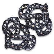 Crystal Rhinestone Button