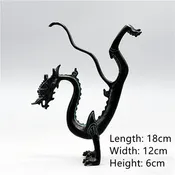 Antique Bronze Dragon Catch Beads Classical Artwork Qinglong Copper Dragon