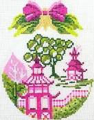 China Pink Toile
