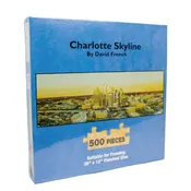 500 Piece Jigsaw Puzzle | Charlotte Skyline