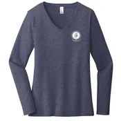 CIFC Women's District Very Important Tee ® Long Sleeve V-Neck