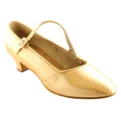 BD Dance 149, Heel Child I, Tan 2, Women's Standard Dance Shoes