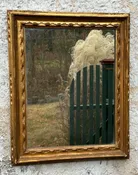 Antique Gilt Wood Framed Mirror