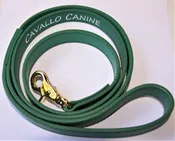 Cavallo Canine Leather Leash – Kelly Green