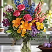 Colors Of The Rainbow Bouquet