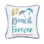 10in. x 10in. Beach Forever Mini Pillow