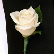 ROSE BOUTONNIERE for Homecoming