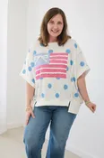 A Flag of Fun French Terry Pullover