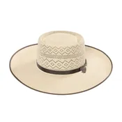Custom Southwestern Californio Panama Hat — Montecristi Custom Hat Works