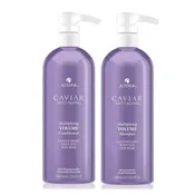 Alterna Caviar Anti-Aging Multiplying Volume Shampoo & Conditioner Liter Bundle ($162 Value)