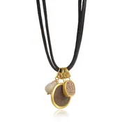 ANCIENT COIN & SCARAB NECKLACE
