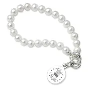 Air Force Academy Pearl Bracelet with Sterling Charm