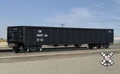 Kit Classics HO Scale CB&Q Havelock Shops 52’ 6” Gondola, Conrail/CR