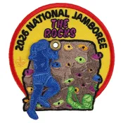 2026 National Jamboree The Rocks Rock Climbing    Spinner Patch