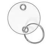 HPC 1-1/4" DIA ID KEY TAGS WITH RING - EYR5