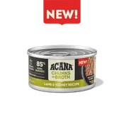 ACANA Chunks in Broth Lamb & Kidney Recipe Wet Cat Food