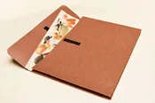 Red Fiber Art Envelopes