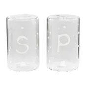 Happy Glass Salt & Pepper