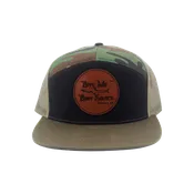 7 Panel Flat Brim Cap